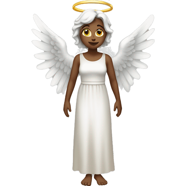 Angel woman full body emoji