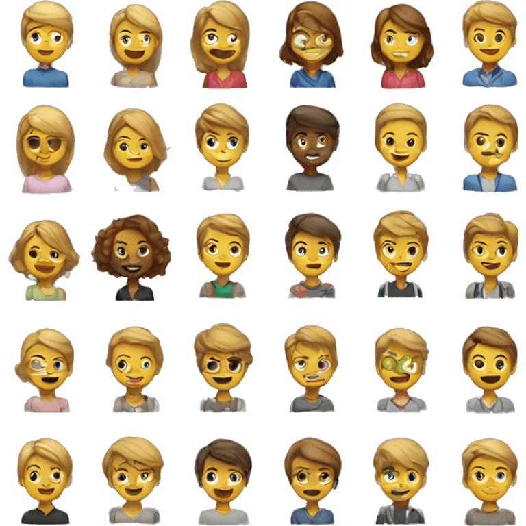 Avatares personalisados emoji