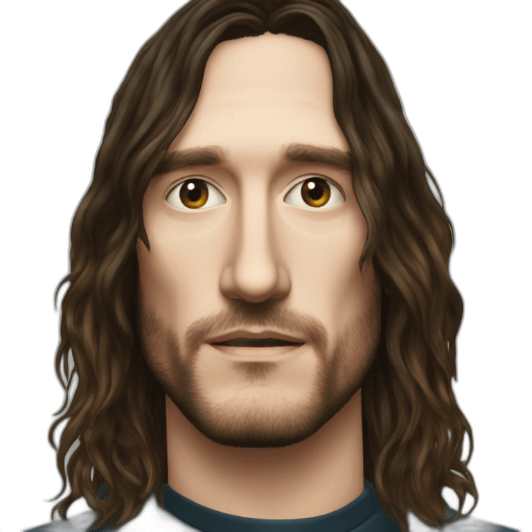 john frusciante long hair emoji