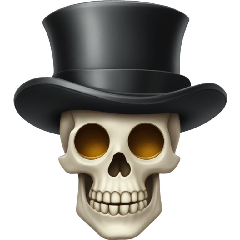 skull with top hat and monocle emoji