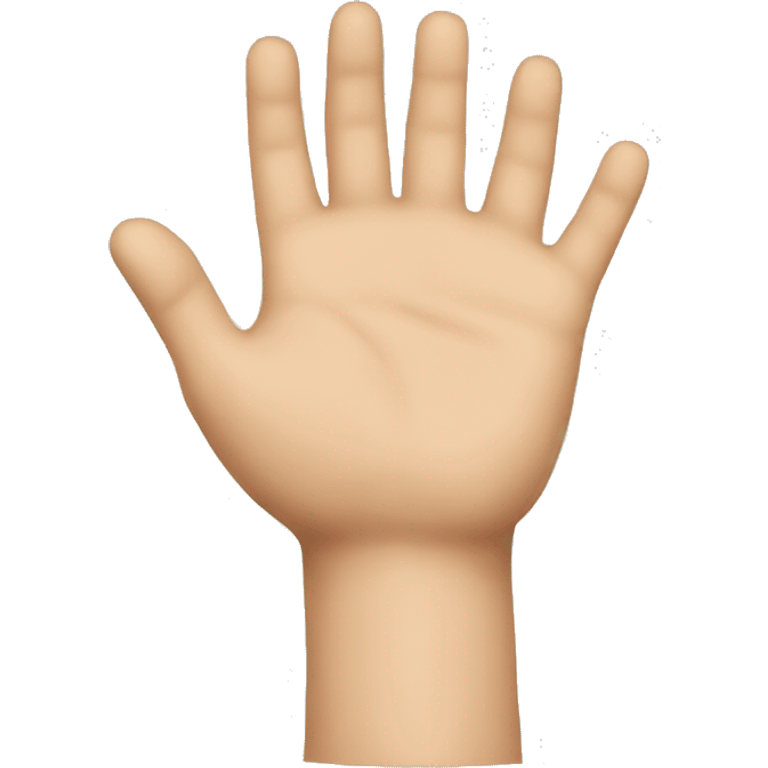 Una mano emoji