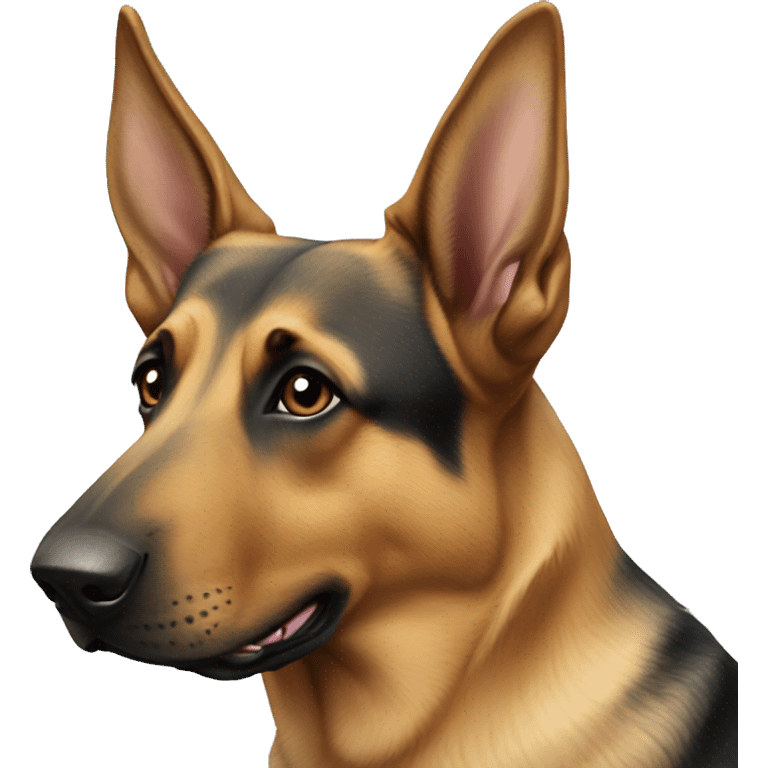 German shepherd doberman mix emoji