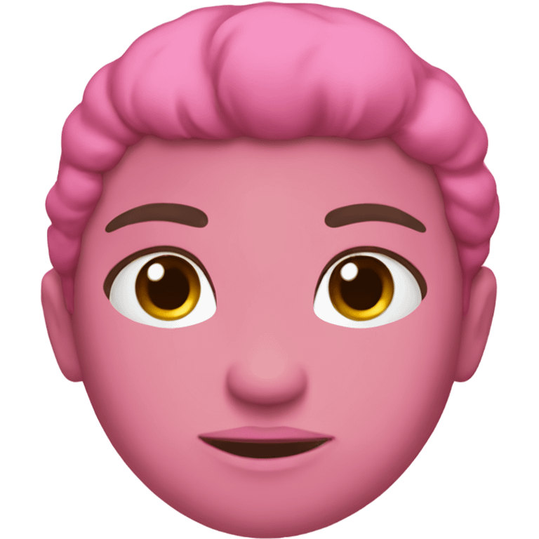 lazo color rosa emoji