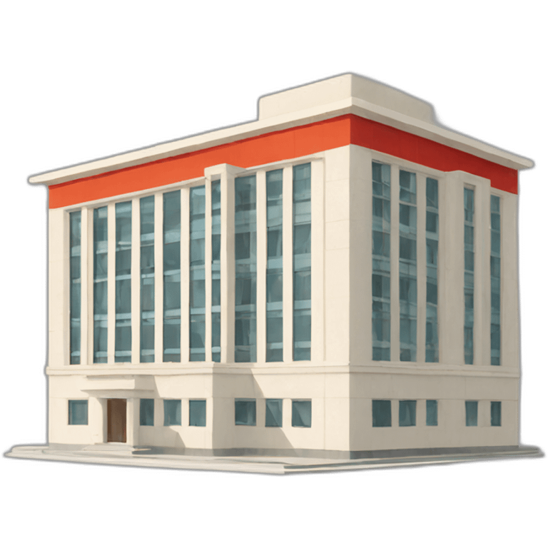 Constructivism ussr style building emoji