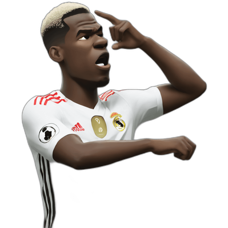 Paul Pogba dab emoji