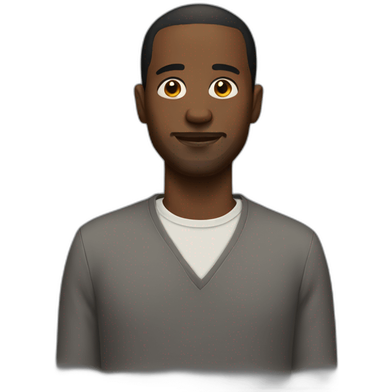 black men emoji