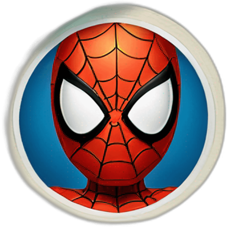 Spider Man avec une liasse de billet emoji