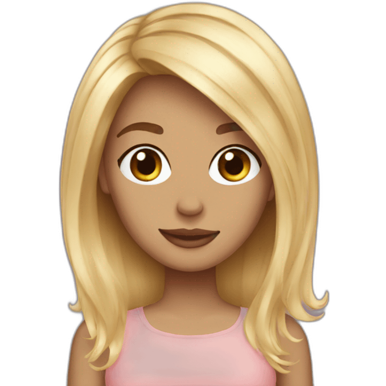 instagram blond hair emoji