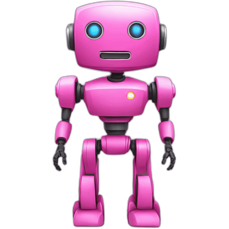 pink robot emoji