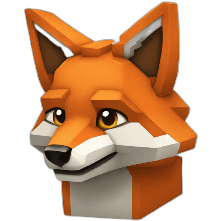 Minecraft Fox emoji