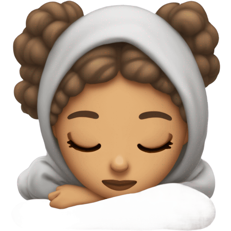 Ariana Grande sleeping emoji