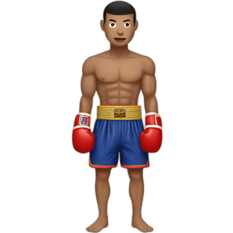 Muay thai emoji