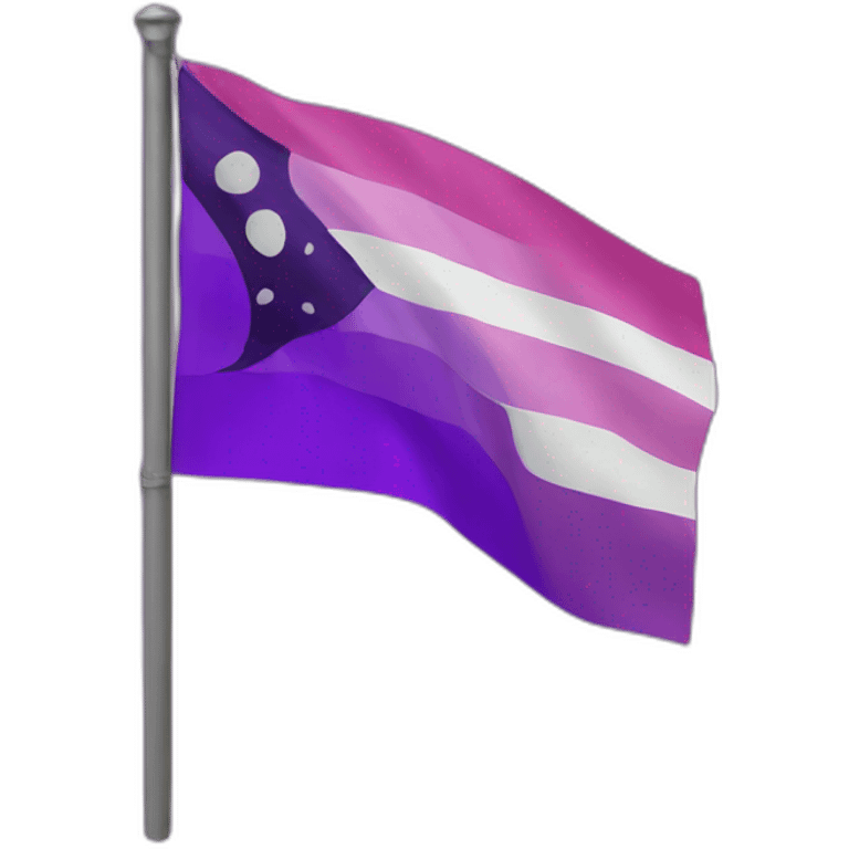 Ace pride flag emoji