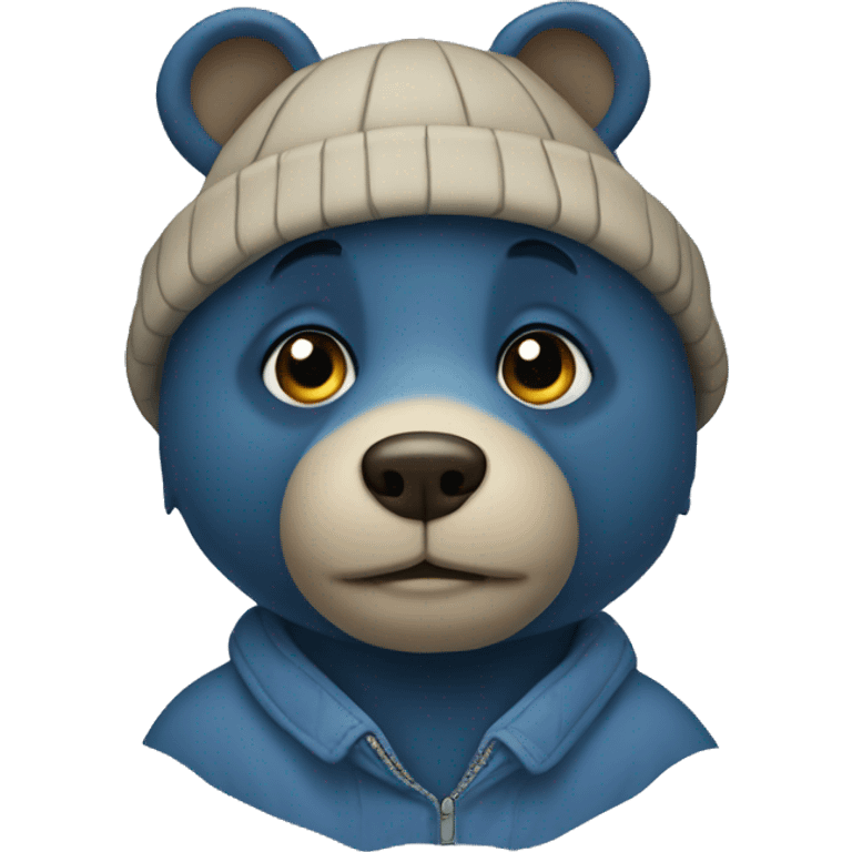 blue bear emoji