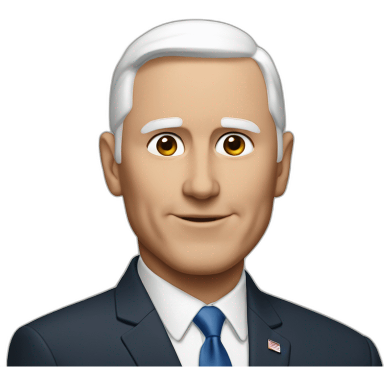 Mike Pence official portray emoji