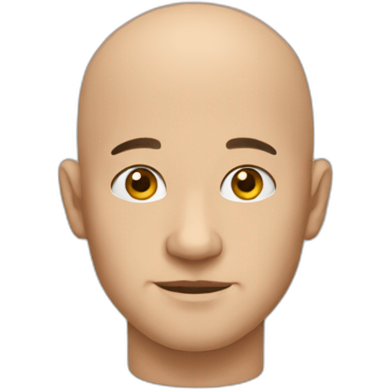 Bald emoji