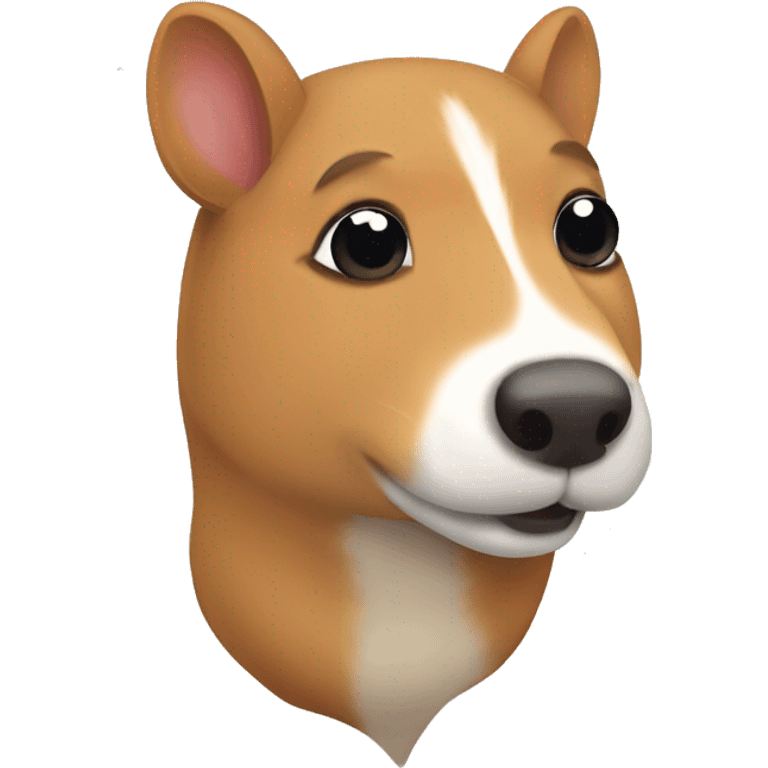 Capybara corgi emoji