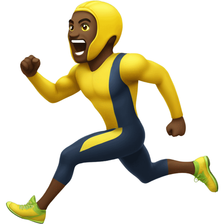 sprinting lemon fast  emoji