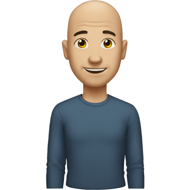 bald man emoji