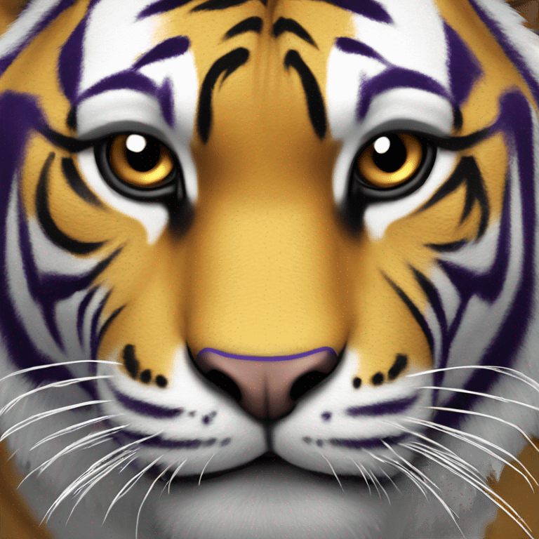 LSU Mike the Tiger  emoji