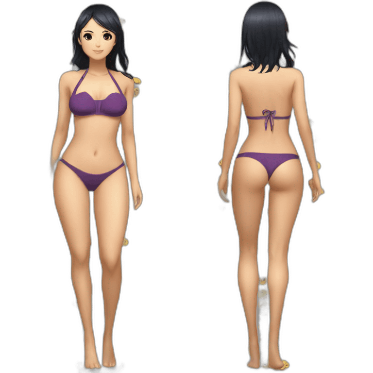 nico robin full body pawg swimsuit emoji