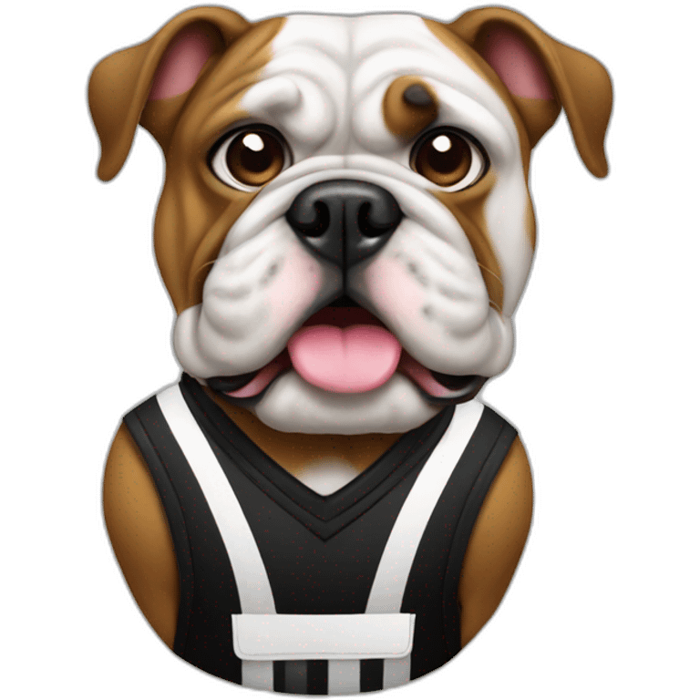 Bulldog referee emoji