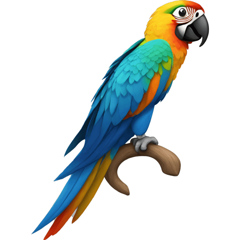 Macaw parrot emoji