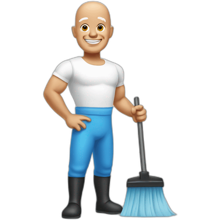 mr clean cleaning emoji