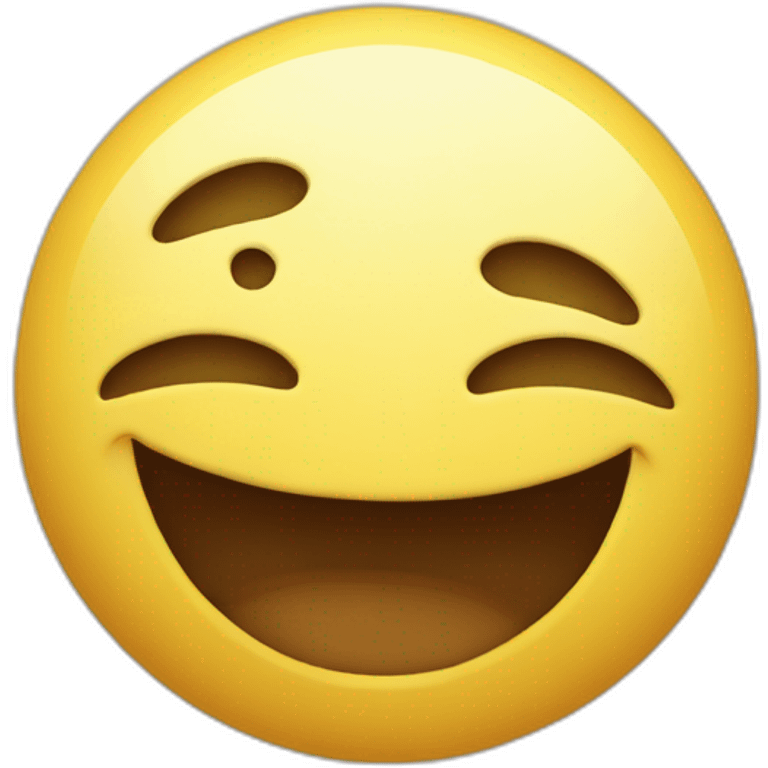 smiley qui siffle emoji