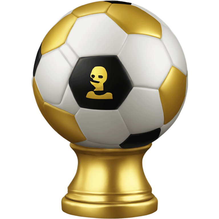 Bota de oro fútbol  emoji