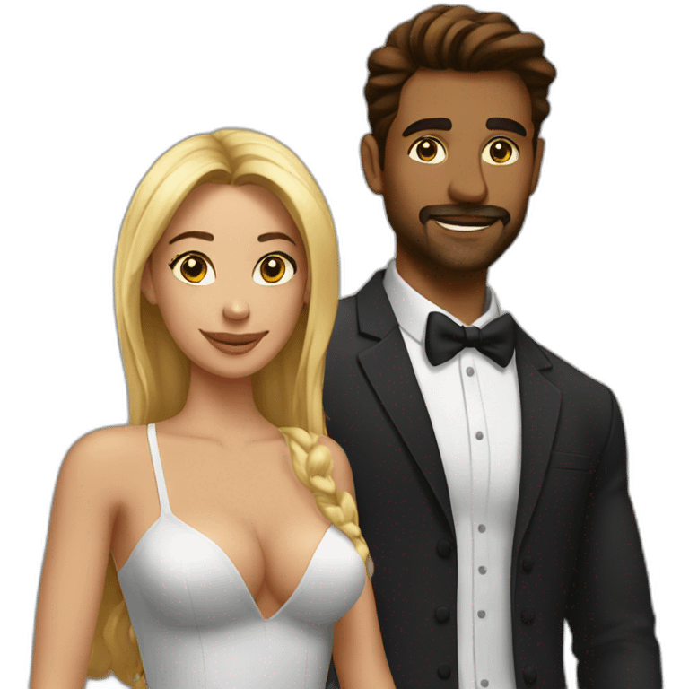 sexy couple emoji