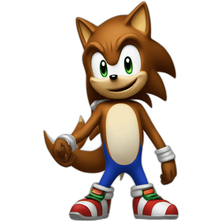 Sonic the hedgeog emoji