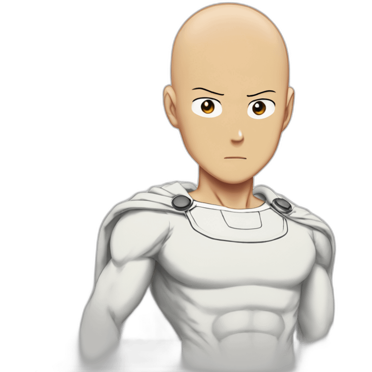 Saitama one punch man emoji