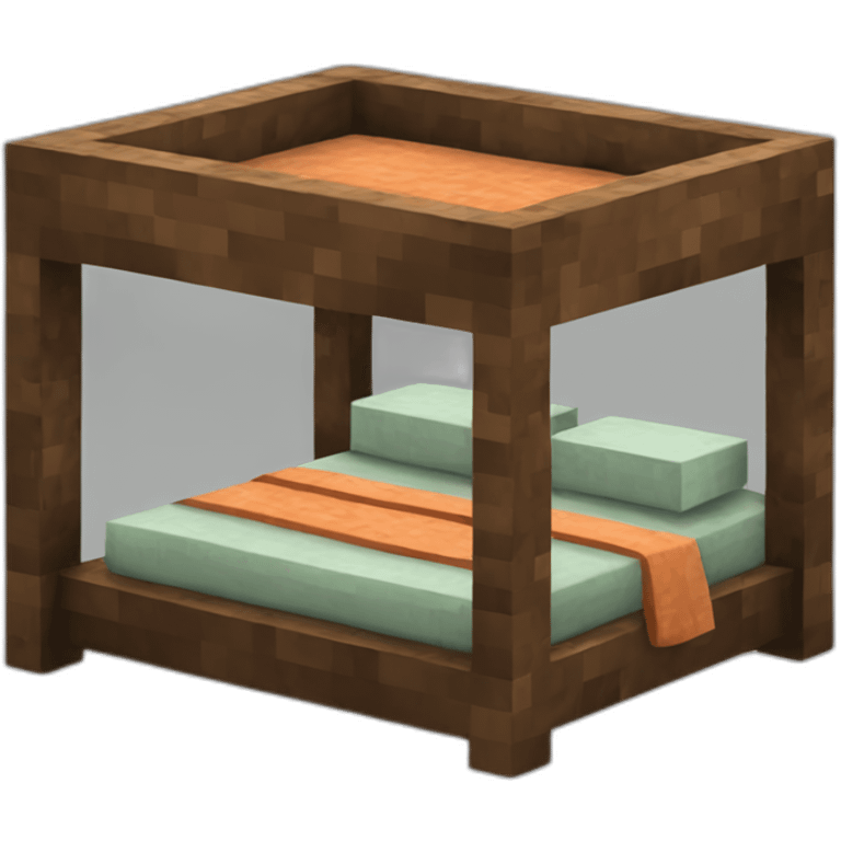 minecraft bed emoji