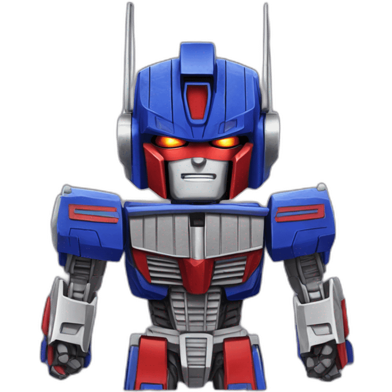 Optimus prime transformer emoji