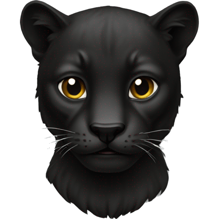 Animal pantera negra emoji