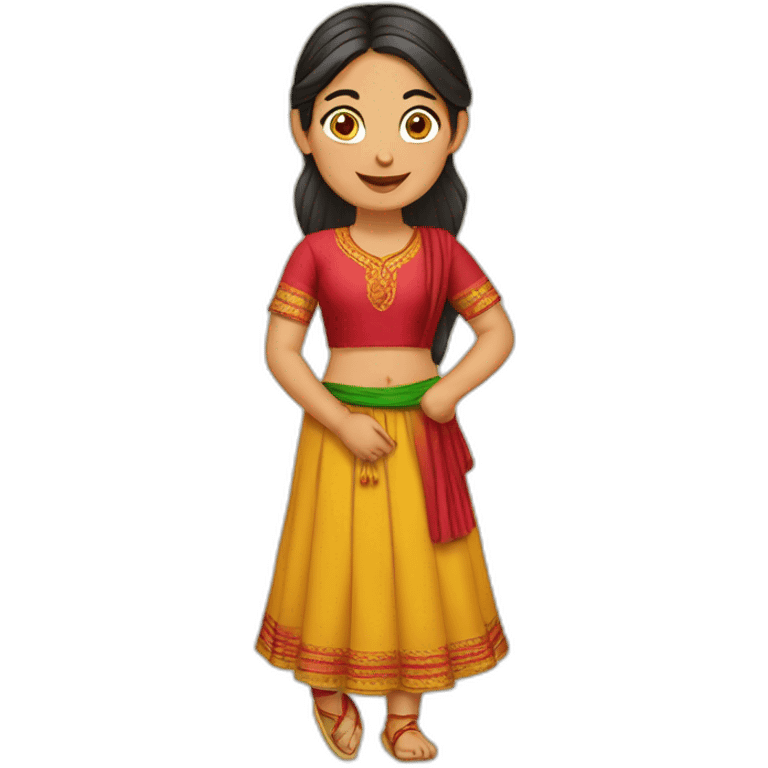 Himachali girl emoji