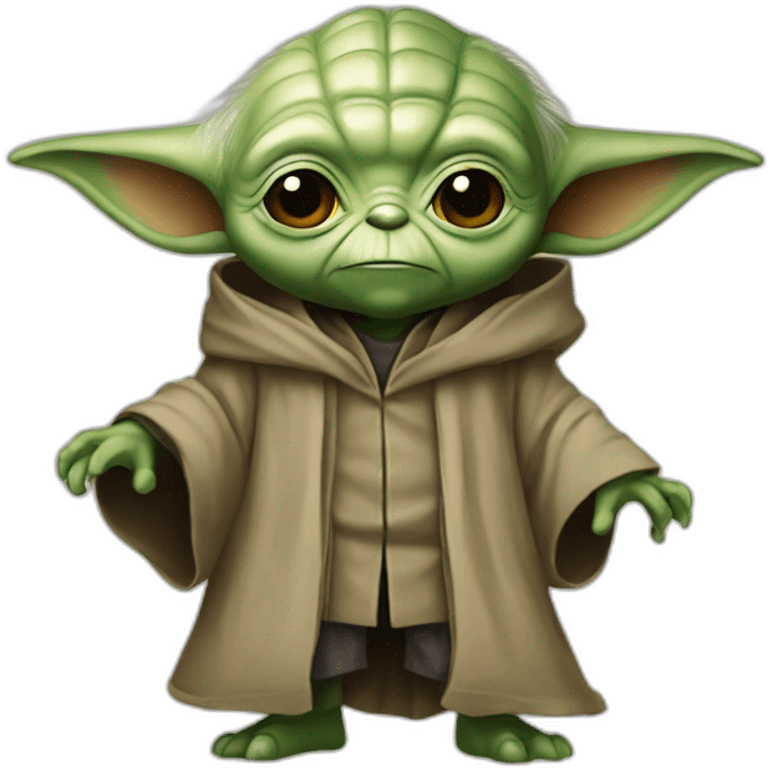 Yoda dressed like Harry Potter emoji