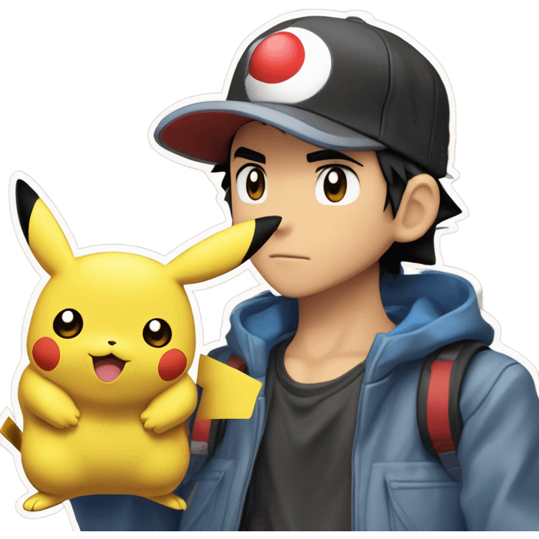 ash pokemon emoji