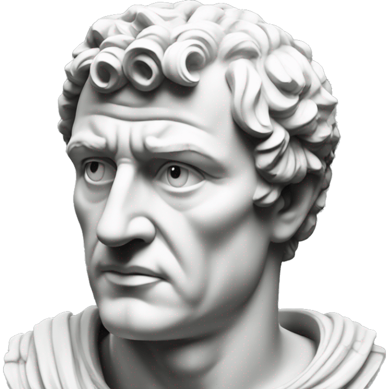 Julius Caesar statue emoji