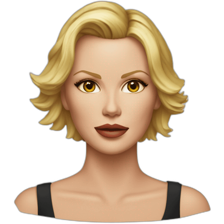 charlize theron ultra realistic emoji