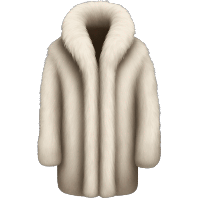 fur coat emoji