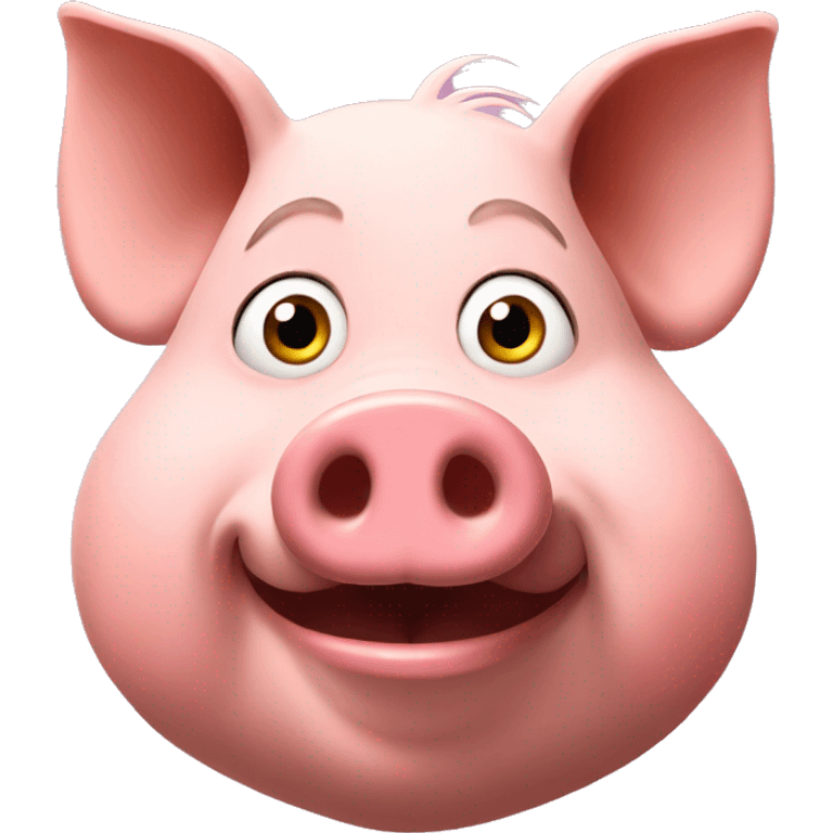 pig from sing movie emoji