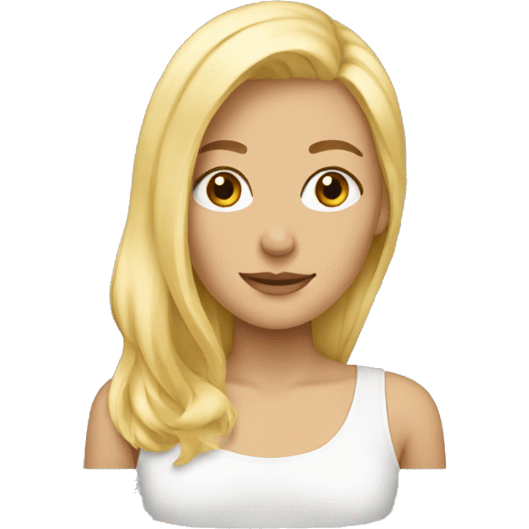 Blonde hair for hus emoji