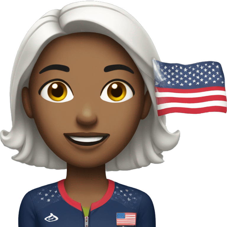 USA Olympic woman  emoji