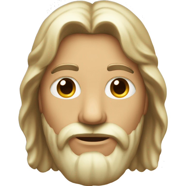 Father Jesus and Holy Spirit emoji