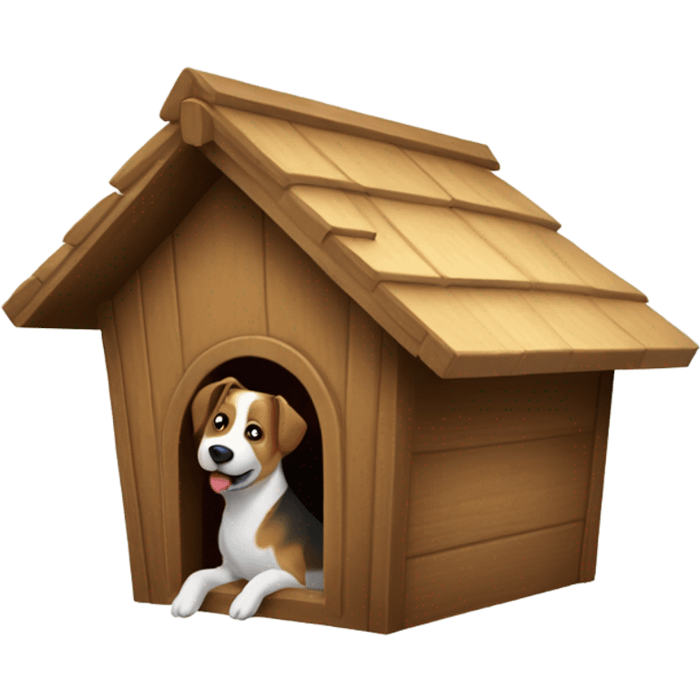 Dog house emoji