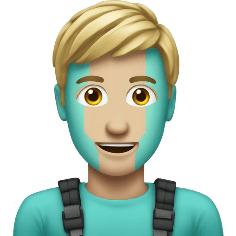 cyan digital security emoji