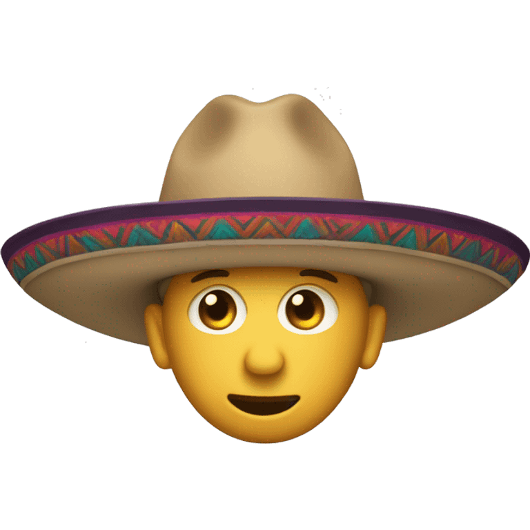 Sombrero de lado emoji