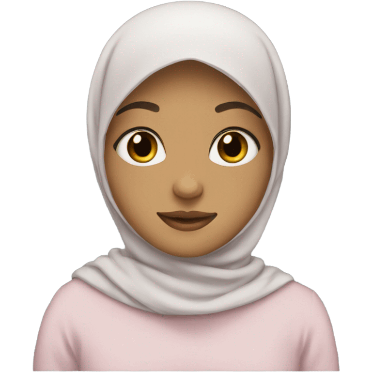 Girl with hijab emoji